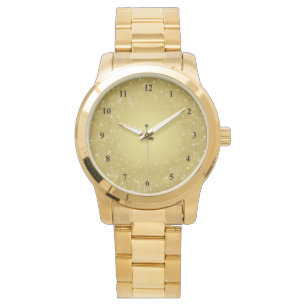 Fonkelend Goud Horloge