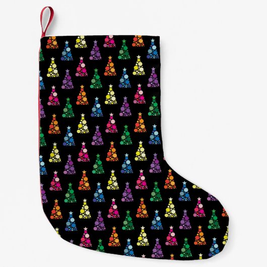 Fonkelende Bomen Kleine Kerstsok (Voorkant)