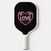 Fonkelende Kattenliefde Pickleball Paddle (Achterkant)