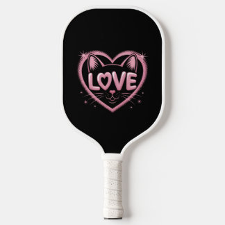 Fonkelende Kattenliefde Pickleball Paddle