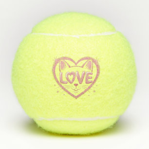 Fonkelende Kattenliefde Tennisballen
