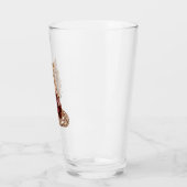 Fonkelende Kristal Cute Kat Luxe Glas (Links)
