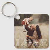 Fonkelende liefde gepersonaliseerde foto sleutelhanger (Voorkant)