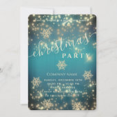 Fonkelende luxe kerstfeest voor bedrijven  kaart (Voorkant)