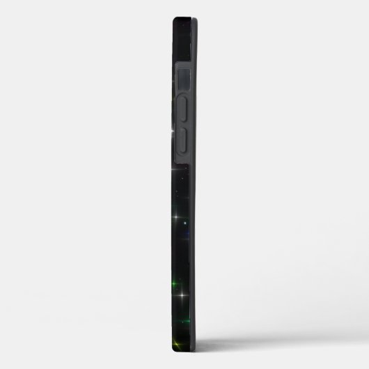 Fonkelende multikleur sterren Case-Mate iPhone case (Achterkant / Links)