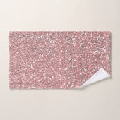 Fonkelende Roze Glitters Bad Handdoek (Handdoek)