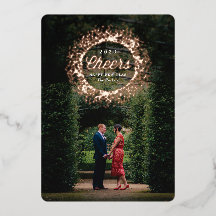 Fonkelende Roze Gouden Gelukkig Nieuwjaar