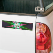 Fonkelende Ster Bumpersticker (Op Truck)