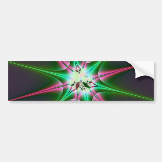 Fonkelende Ster Bumpersticker (Voorkant)