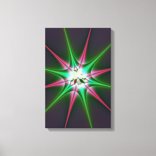 Fonkelende Ster Canvas Afdruk (Voorkant)