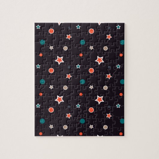 Fonkelende sterren legpuzzel (Verticaal)