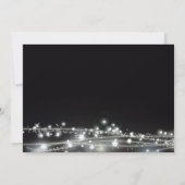 Fonkelende sterren uitnodiging (Achterkant)