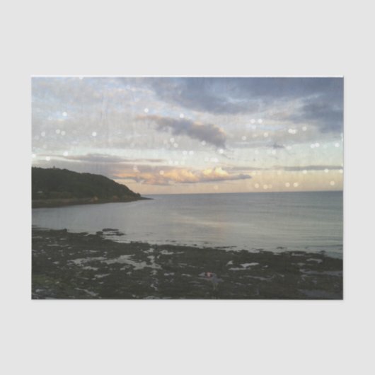 Fonkeling van de Kust Van Cornwall Tissuepapier (Voorkant)
