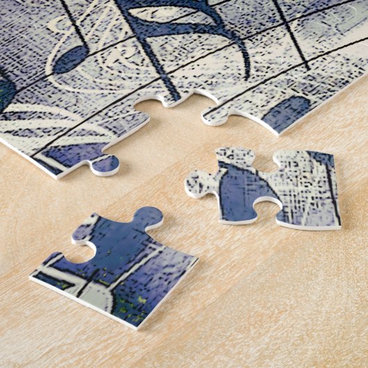 fonograaf legpuzzel (Zijkant)