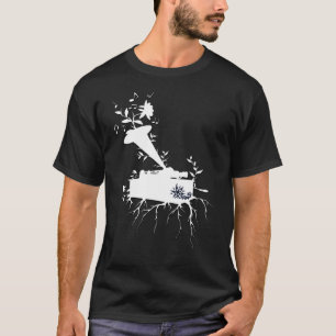 fonografie, muziekrots ~ surrealistische versie1 t-shirt