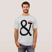 Font Cookery T-shirt (Voorkant volledig)