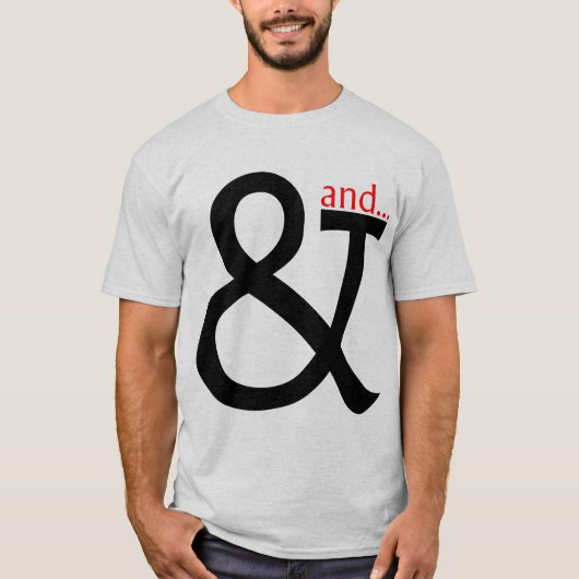 Font Cookery T-shirt (Voorkant)