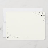 Font Happy Valentine's Day Photo van modern script Feestdagenkaart (Achterkant)