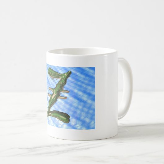 Font Island "Z" Mok (Voorkant rechts)