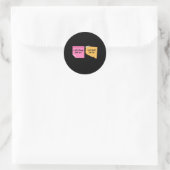 Font S-Sticker Ronde Sticker (Tas)