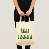 Font voor Merry Kerstmis Tote Bag (Voorkant (product))