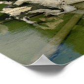 Fontaine de la Pyramide Poster (Hoek)