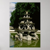 Fontaine de la Pyramide Poster (Voorkant)