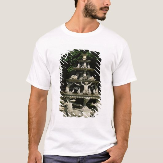 Fontaine de la Pyramide T-shirt (Voorkant)