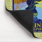 Fontainebleau Avon French Travel Poster Muismat (Hoek)