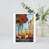 Fontainebleau, Avon, Parijs, Frankrijk,  Briefkaart (Staand voorkant)