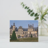 Fontainebleau Castle, Frankrijk Briefkaart (Staand voorkant)