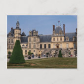 Fontainebleau Castle, Frankrijk Briefkaart (Voorkant)