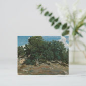 Fontainebleau Oak Trees Briefkaart (Staand voorkant)