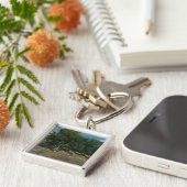 Fontainebleau Oak Trees Sleutelhanger (Zijkant)