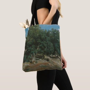Fontainebleau Oak Trees Tote Bag