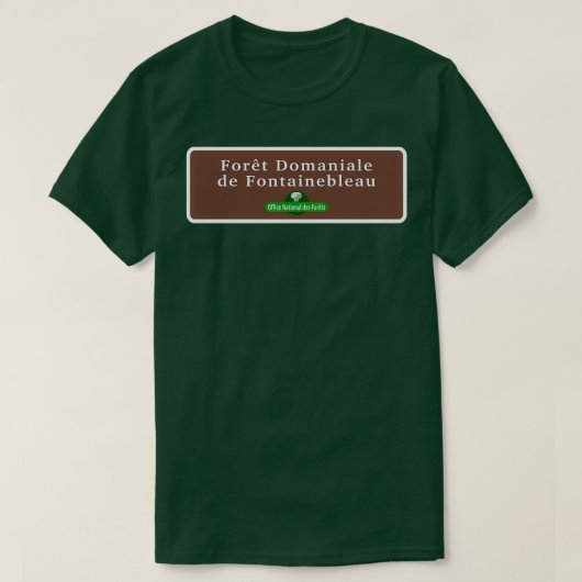 Fontainebleau T-shirt (Design voorkant)
