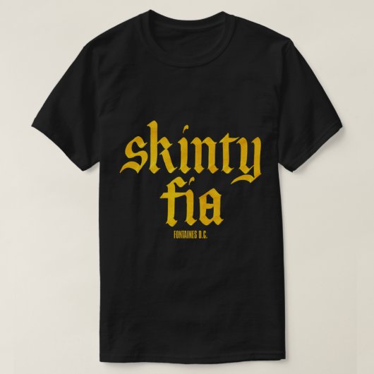 Fontaines D.C. Skinty Fia Classic T-Shirt Copy (Design voorkant)