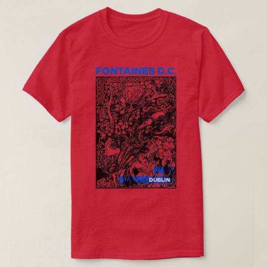 Fontaines DC IRELAND T-shirt (Design voorkant)