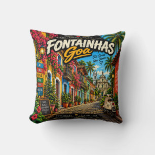 Fontainhas kussen