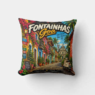 Fontainhas kussen