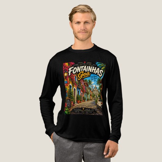 Fontainhas Tri-Blend shirt (Voorkant)