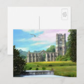 fontains Abbey Briefkaart (Voorkant / Achterkant)