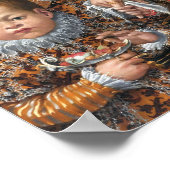 Fontana - Bianca Maselli en haar zes kinderen Poster (Hoek)