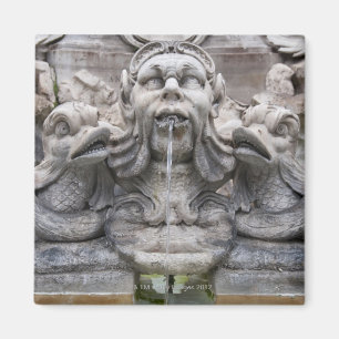 Fontana del Pantheon (1575), ontworpen door Giacom Magneet