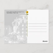 Fontana del Tritone, Rome, Italië - briefkaart (Achterkant)