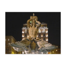 Fontana del Tritone, Rome, Italië - 