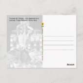 Fontana del Tritone, Rome, Italy  -  Briefkaart (Achterkant)