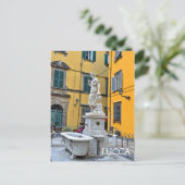 Fontana della Pupporona, Lucca, Italië Briefkaart (Staand voorkant)