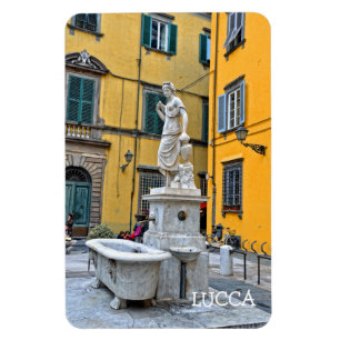 Fontana della Pupporona, Lucca, Italië Magneet