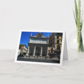 Fontana dell'Acqua Felice Scene, Rome, Italië Kaart (Voorkant)